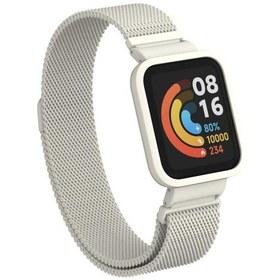 Resim Noktaks - Xiaomi Uyumlu Xiaomi Redmi Watch Mi Watch Lite - Kordon Krd-58 Metal Kordon 