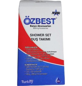 Resim Duş Takımı Örgülü 3 Fonks Merso Diğer 