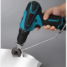 Resim Depolife 0185 Matkap Için Metal Plaka ve Sac Kesme Aparatı 