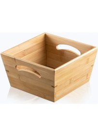 Resim Acar Bambu Ekmek Kutusu 22 cm 