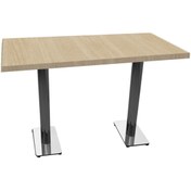 Resim Dockers Karanfil Laminat Masa (80x120) - White Oak 