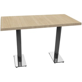 Resim Dockers Karanfil Laminat Masa (80x120) - White Oak 