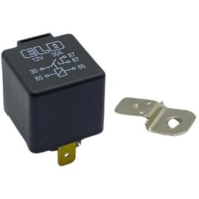 Resim Genel Markalar 12V RÖLE 5 UÇLU 30 A (TEK PLATİN) 