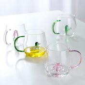 Resim Şenlik Parti Hayvanı Cam Bardak Seti - 3D Heykelli İçeceklik için Juice, İçecekler, Kahve - Düğünler, Doğum Günü, Bekarlar Partisi, Bar/Bat Mitsva gibi Özel Günler için İdeal - Noel, Halloween, Şükran Günü, Yılbaşı, Sevgililer Günü için Hediye Hazır Cam Ürün 