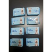 Resim 8 Paket Çanta Tipi Taşınabilir Mini Cep Tipi Islak Mendil (8 Adet x 8 Paket) 