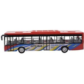 Resim Brands Kırmızı Metal Otobüs 632-27 