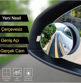 Resim GD24 Cam Oto Kör Nokta Aynası 2 Adet 