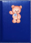 Resim Promosyon Denizi Sevimli Ayıcık 1 Görselli Lacivert Ruhsat Kabı 