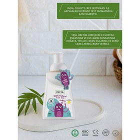 Resim INCIA Çocuklar İçin Zeytinyağlı Doğal Köpük Sabun 200 ml 