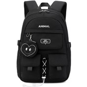 Resim Luckydog Su Geçirmez Kadın Çantası - Hafif Nylon Sırt Çantası, Omuz Askılı, Yan Cepli, Renkli Seçenekler Çok Renkli 