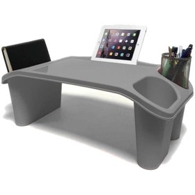 Resim Hepta Collection Saban Hobi Masası Laptop Sehpası (Gri) 