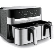 Resim Tefal EY905D Easy Fry & Grill Dual 8.3 L Yağsız Fritöz 