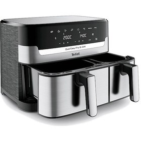 Resim Tefal EY905D Easy Fry & Grill Dual 8.3 L Yağsız Fritöz 
