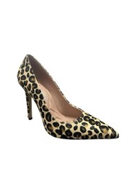 Resim Kemal Tanca 871 9261 Kadın Topuklu Stiletto Leopar 
