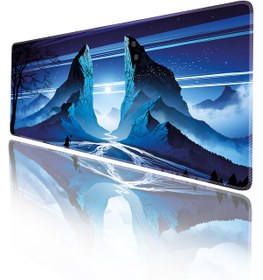 Resim HELİXSUN Mouse Pad Büyük Boy Gaming Oyuncu Xl 70x30 Cm Monk 