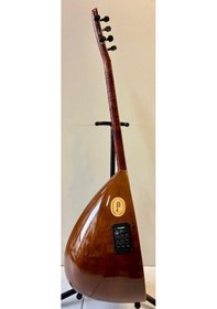 Resim Ekolayzırlı Kısa Sap Dut Bağlama 