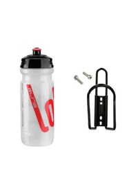 Resim Elite Loli Performance 600ml Matara Ve Matara Kafesi Seti Montaj Vidası Dahil Şeffaf - Yeşil 