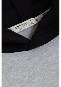 Resim Breeze Erkek Çocuk Get Yazılı Sweatshirt-15360 Gri 