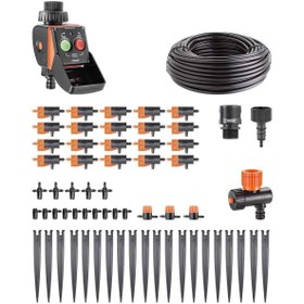 Resim Claber 90763 Timer Kit 20 Pratico Damlama Sulama Sistemi Komple 