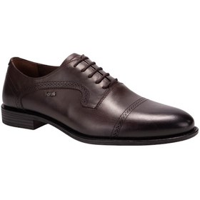 Resim Forelli Gali-g 40619 Erkek Kahve Comfort Deri Klasik Ayakkabı-kahve 