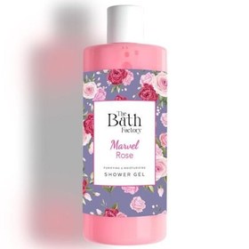 Resim The Bath Factory Nemlendirici ve Besleyici Marvel Rose Duş Jeli 400ml 