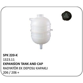 Resim Genlesme Kavanozu Kapaklı P206 1.4 1.6 16v 02 Spk 220k 