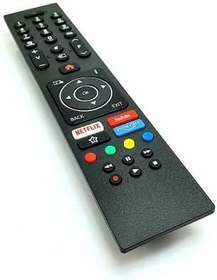 Resim Vestel 55ud9200 Smart Led 4k Tv Kumandası NETFLİX PRİME TUŞ 