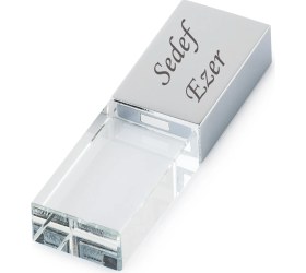 Resim Isme Kişiye Özel Hediyelik 32 Gb Metal Kutulu Kristal Usb Bellek 