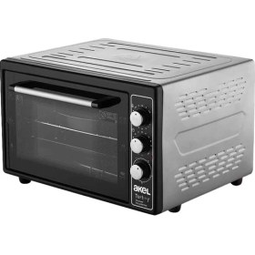 Resim Krm Midi Fırın Kare 38LT Ayarlanabilir Termostat = 50-320°C - Saatli = 0 - 90 Dk Zil 3 Kade 