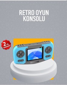 Resim Mini Arcade Oyun Konsolu Hafif Taşınabilir Çocuk k 
