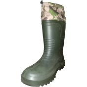 Resim Haki Kauçuk Termal Çoraplı Avcı Balıkçı Bahçe Iş Tarla Su Geçirmez Erkek Hafif Çizme 