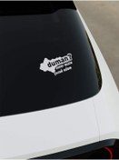 Resim OkyayWorks Duman Severmisin Çocuk Adam Sticker - Siyah 