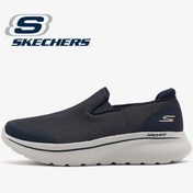Resim Skechers Go Walk Arch Fit N-Joy 217074 Erkek Spor Ayakkabı LACİVERT | Orijinal 