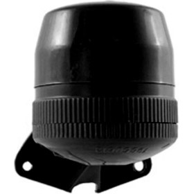 Resim Mesan Elektronik Siren 43 Ses MS 122 Siyah 12-24VAC/DC 