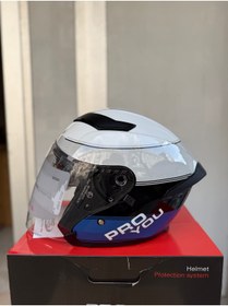 Resim mx aksesuar PROYOU Güneş Gözlüklü Yarım Kask - Açık Kask 