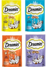Resim Dreamies Kedi Ödülü Karışık Avantaj Paketi 4 x 60 G 