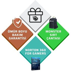Resim Monster Abra A5 V21.5.1 i5-12450H 16 GB 1 TB SSD RTX3050 15.6" W11H Dizüstü Bilgisayar 