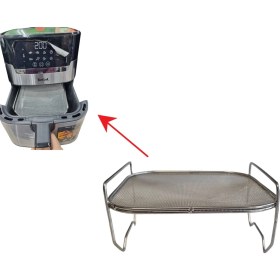 Resim Popüler Tefal Easy Fry & Grill Precision+ 4.2 lt Uyumlu Airfryer Yağ Sıçramasını Önleyen Tel Kafes 