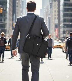 Resim Ünal Çanta Orion 17 Inç Notebook Çantası SİYAH Büyük Boy 