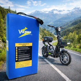 Resim Volta Vsm Lifepo4 Akü 48 Volt 18 Amper (yüksek menzil, 10 yıl ömür) 