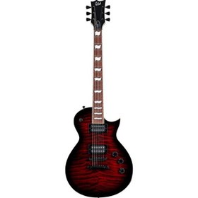 Resim Esp Ltd EC-256QM See Thru Black Cherry Sunburst Elektro Gitar 