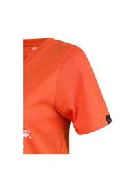 Resim 2as Alone Baskılı V Yaka Kadın T-shirt 403 Turuncu 