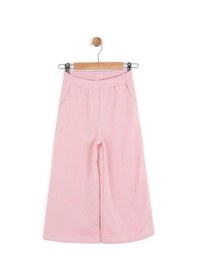 Resim Kız Çocuk Geniş Paça Eşofman Altı-16150 Pembe 