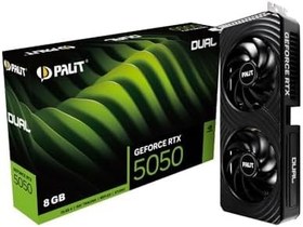 Resim Palit RTX5050 DUAL 8GB 128Bit GDDR6 Ekran Kartı NE65050019P1-GB2070D 