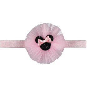 Resim Civil Kız Bebek Bandana 0-12 Ay Pembe 
