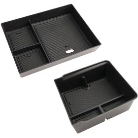 Resim Anjiexun Model 3 Highland 24 Konsol Düzenleyici Ve Kol Dayama Saklama Kutusu, 2 Adet 