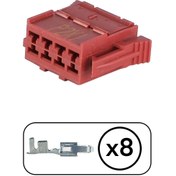 Resim TE Connectivity Bağlantı Soketi 8 Pin Kablosuz 