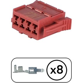 Resim TE Connectivity Bağlantı Soketi 8 Pin Kablosuz 