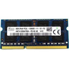 Resim Hynix 8GB DDR3 1600MHZ HMT41GS6AFR8A-PB Notebook Ram 1.35V 