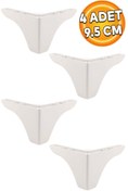 Resim Badem10 Bellona Rose Berjer Mobilya Kanepe Sehpa Puf Koltuk Ayağı 9.5 Cm Beyaz Baza Ayakları (4 ADET) 